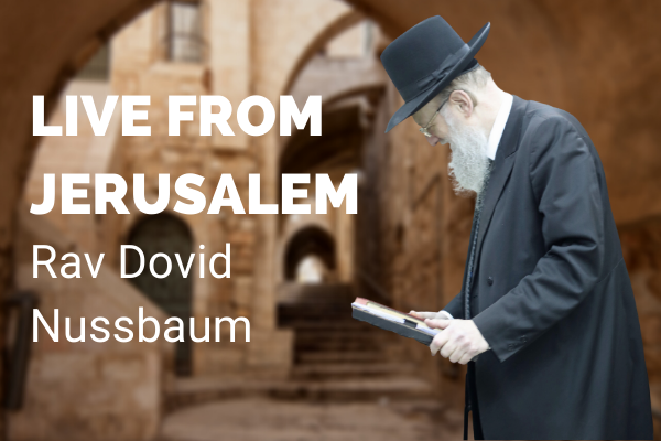 LIVE FROM JERUSALEM LIVE FROM JERUSALEM