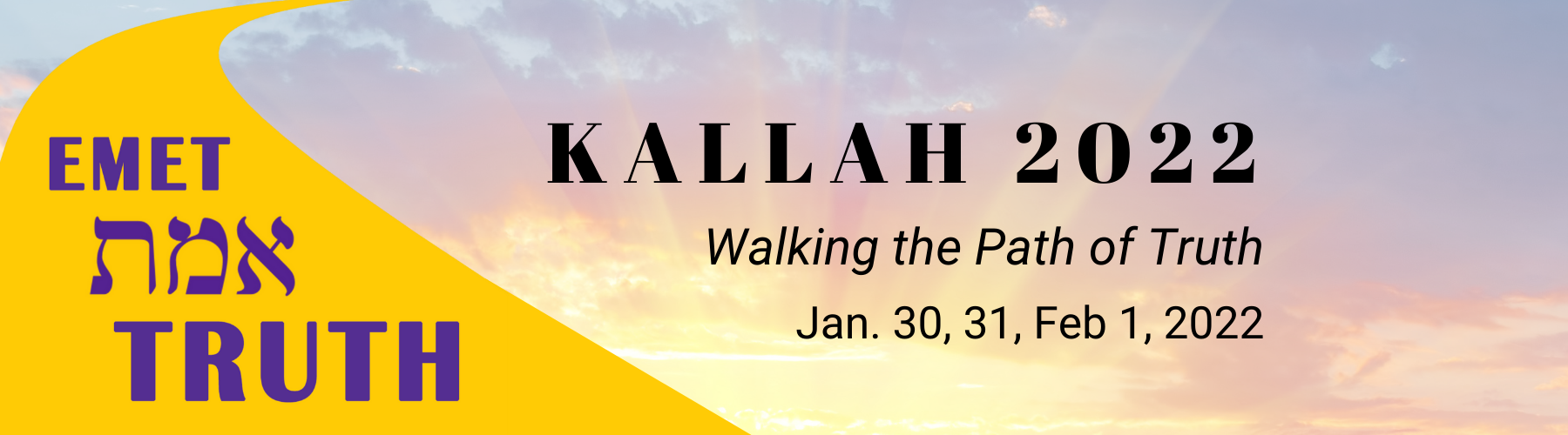 KALLAH 2022 WALKING THE PATH OF TRUTH (1800 x 500 px)